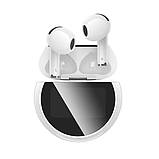 Навушники Borofone BW87 Mist true wireless BT headset with touch screen White, фото 3
