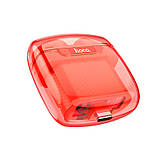 Навушники Hoco EW15 Clear Explore Edition TWS BT headset |BT5.1, 30/300mAh, 4h| Red, фото 2