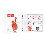 Навушники Hoco EW15 Clear Explore Edition TWS BT headset |BT5.1, 30/300mAh, 4h| Red, фото 4