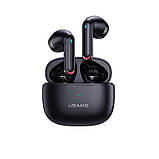 Навушники Usams TWS NX10 |BT5.2, 35/320mAh, 5h| Black, фото 2
