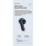 Навушники Usams TWS NX10 |BT5.2, 35/320mAh, 5h| Black, фото 6