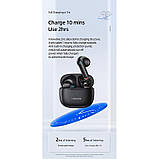 Навушники Usams TWS NX10 |BT5.2, 35/320mAh, 5h| Black, фото 7