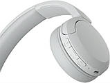 Навушники Sony WH-CH520 Wireless, вага 147 грм., White, фото 6