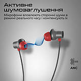 Навушники бездротові для спорту Promate Blend Black, фото 4