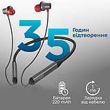 Навушники бездротові для спорту Promate Blend Black, фото 7