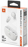 Навушники JBL Wave Buds 2, Pure Bass White, фото 10
