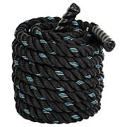 Канат для кросфіту LiveUp 15 м, чорний.