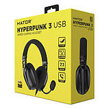 Навушники Hator Hyреrpunk 3 Hi-Res USB 7.1, ігрові, Black, фото 6