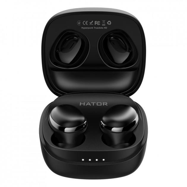 Навушники Hator Hyperpunk Truedots HD, Black, фото 1