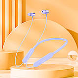 Навушники Hoco ES70 Armour neck-mounted BT earphones Purple, фото 2