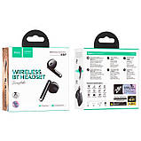 Навушники Hoco EQ7 Snowflake true wireless BT headset |BT5.3, 40/300mAh, 7h| Black, фото 4