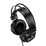 Навушники Hoco W110 Resource gaming headphones Black, фото 3