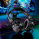 Навушники Hoco W110 Resource gaming headphones Black, фото 4