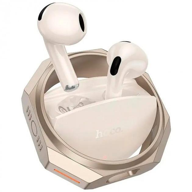 Навушники Hoco EW70 (BT5.5/35mAh+300mAh) Золоті, фото 1