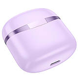 Навушники Hoco EQ7 Snowflake true wireless BT headset |BT5.3, 40/300mAh, 7h| Purple, фото 2