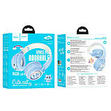 Навушники Hoco Cute fun BT headphones W50 |BT5.3, AUX/TF, 12h| Blue, фото 4