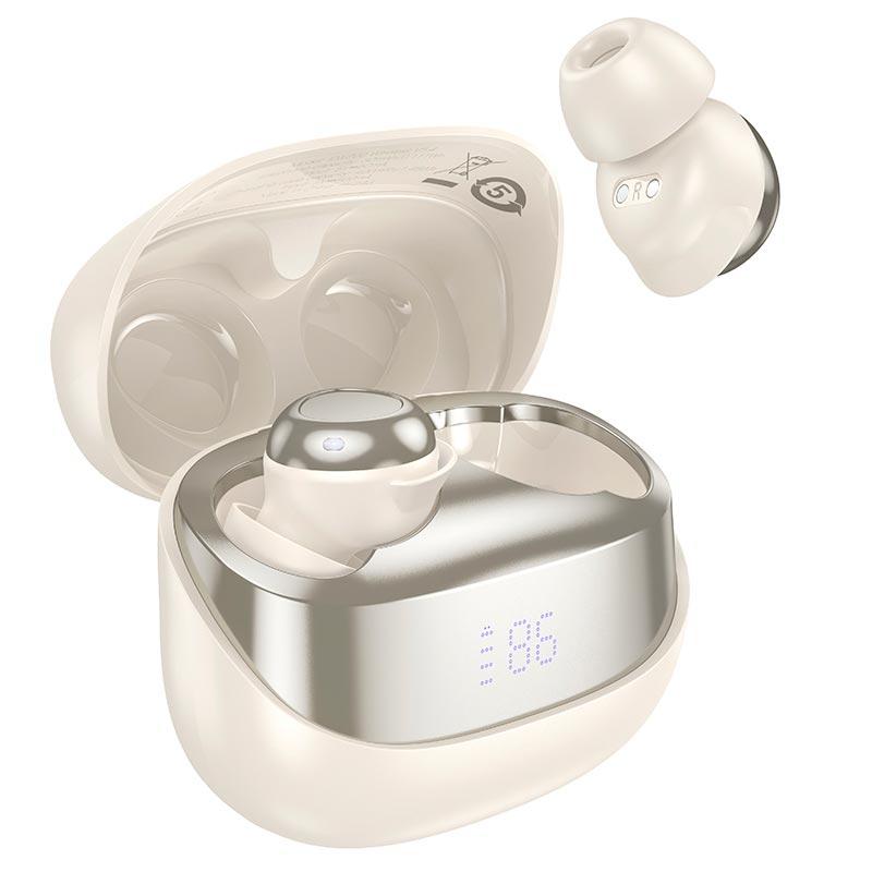 Навушники Hoco EW200 Elegant true wireless sleep BT headset  IPX4 |BT5.4, 30/400mAh, 4h| White, фото 1