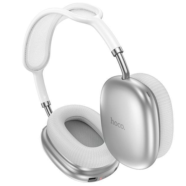 Навушники Hoco W55 Pleasing BT5.4/90hours Silver, фото 1