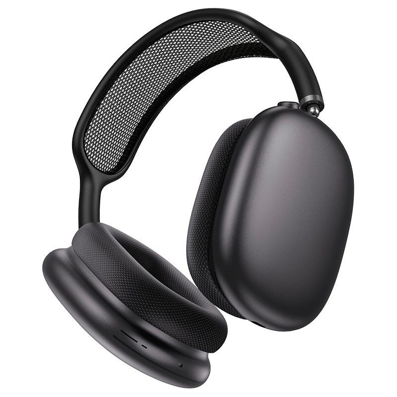 Навушники Hoco ANC BT headphones W58 |BT5.4, 40-50h, Type-C, Smart Case| Dark Grey, фото 1