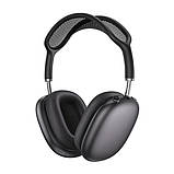 Навушники Hoco ANC BT headphones W58 |BT5.4, 40-50h, Type-C, Smart Case| Dark Grey, фото 2