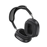 Навушники Hoco ANC BT headphones W58 |BT5.4, 40-50h, Type-C, Smart Case| Dark Grey, фото 4