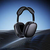 Навушники Hoco ANC BT headphones W58 |BT5.4, 40-50h, Type-C, Smart Case| Dark Grey, фото 6