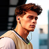 Навушники Hoco Benevolent neck-mounted BT earphones ES72 |BT5.4, 30h| Black, фото 3