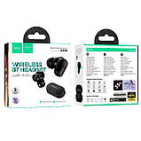 Навушники Hoco EQ19 Duke V true wireless BT headset  |BT5.4, 40/400mAh, 7h| Black, фото 3
