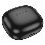 Навушники Hoco EW200 Elegant true wireless sleep BT headset IPX4 |BT5.4, 30/400mAh, 4h| Black, фото 2