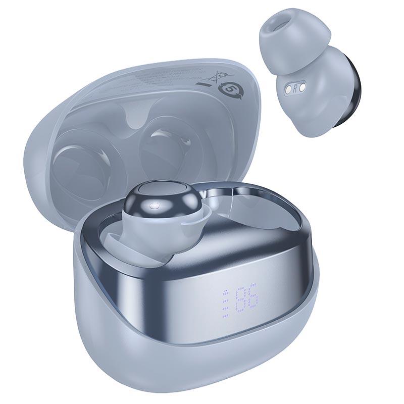 Навушники Hoco EW200 Elegant true wireless sleep BT headset  IPX4 |BT5.4, 30/400mAh, 4h| Blue, фото 1