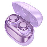 Навушники Hoco EW200 Elegant true wireless sleep BT headset  IPX4 |BT5.4, 30/400mAh, 4h| Purple, фото 2