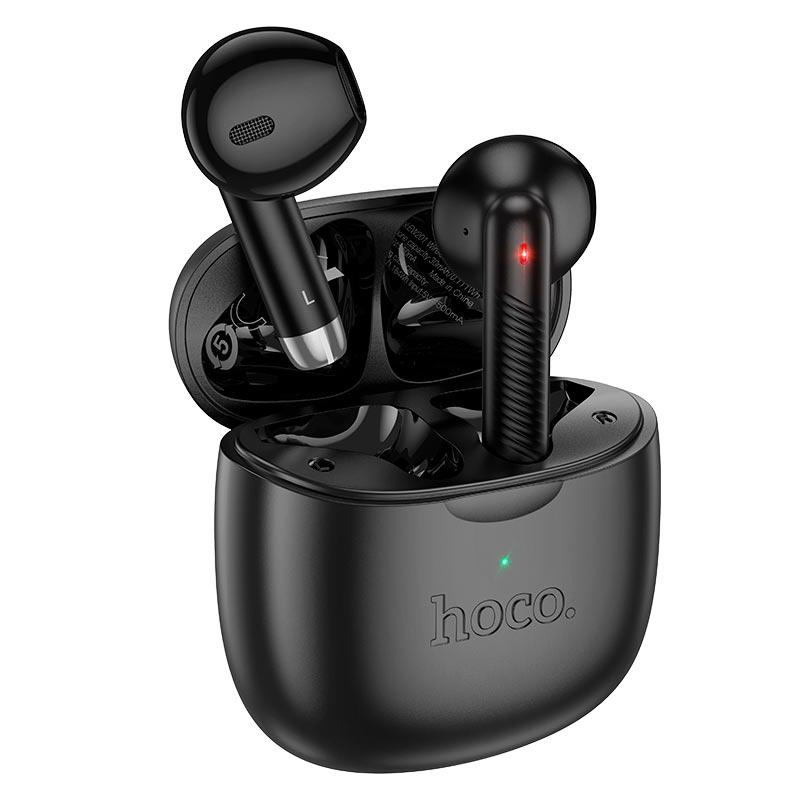 Навушники Hoco EW201 Graceful true wireless BT headset |BT5.4, 30/320mAh, 4h| Black, фото 1