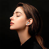 Навушники Hoco EW81 Elegant true wireless touch screen BT headset |BT5.4, 30/300mAh, 4h| White, фото 7