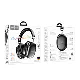Навушники Hoco auspicious ANC noise reduction BT headphones W35 Max |BT5.4, TF/AUX, 90h| Black, фото 5