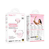 Навушники Hoco EW202 Magic true wireless BT headset  |BT5.4, 35/350mAh, 6h, ipx4| Pink, фото 3
