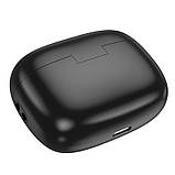 Навушники Hoco EQ20 Rhyme true wireless ANC+ENC noise reduction BT headset Black, фото 3