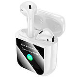 Навушники Hoco EW80 Magnificent true wireless touch screen BT headset |BT5.4, 30/300mAh, 4h| White, фото 2