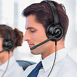 Навушники Hoco Pure headphones W112 |Omnidirectional microphone| Black, фото 6