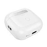 Навушники Hoco EW82 Sparkle true wireless touch screen BT headset  |BT5.4, 30/300mAh, 4h| White, фото 5