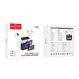 Навушники Hoco EW82 Sparkle true wireless touch screen BT headset  |BT5.4, 30/300mAh, 4h| White, фото 9