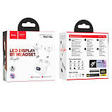Навушники Hoco EQ2 Plus Thought true wireless BT headset |BT5.4, 40/320mAh, 7h| White, фото 4