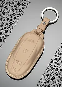 Шкіряний чохол для ключа Tesla Model Y TM-776