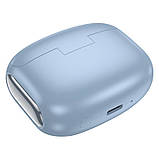 Навушники Hoco EQ21 Sandy true wireless ANC + ENC noise reduction touch screen BT headset Blue, фото 2