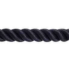Канат для кросфіту Zelart Combat Battle Rope 15 м, чорний, фото 2