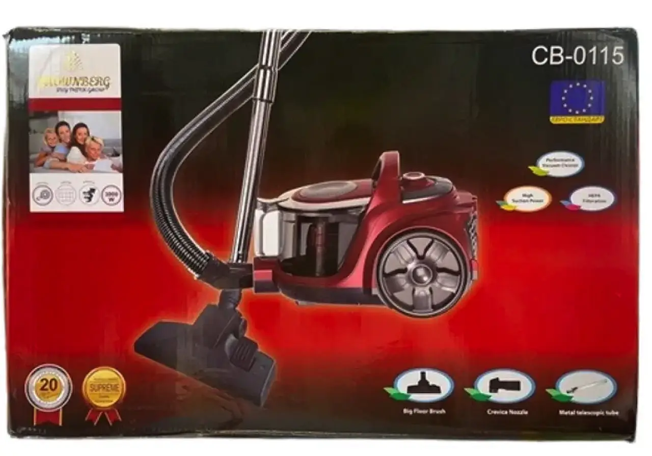 Контейнерний пилосос Crownberg CB-0115 3000 Вт