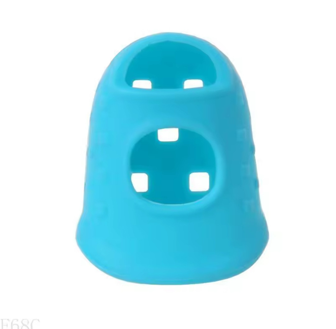 Наперсток силіконовий для шиття, гри на гітарі та інших робіт №3, фото 1