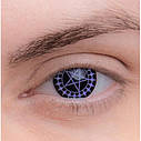 Сіель – Фіолетові Кольорові Контактні Лінзи від ELITE Lens® | Лінзи для краси ( Нульовки ) | Крейзі/Косплей, фото 4