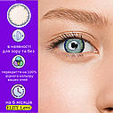 Сірі Лінзи з діоптріями Мун Глоу | Контактні лінзи для поганого зору | Натуральні-Природні | Оптичні лінзи, фото 2