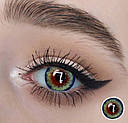 Сірі Лінзи з діоптріями Мун Глоу | Контактні лінзи для поганого зору | Натуральні-Природні | Оптичні лінзи, фото 5