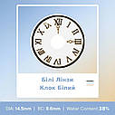 Білі Кольорові Контактні Лінзи КлокБілий | Лінзи для краси ( Нульовки ) | Крейзі/Косплей/Хелловін| Для світлих – чорних очей, фото 3